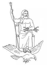Zeus the greek king of the gods. Zeus From Greek Gods And Goddesses Coloring Page Netart Greek Gods And Goddesses Coloring Pages Color
