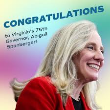 Congratulations to Abigail Spanberger