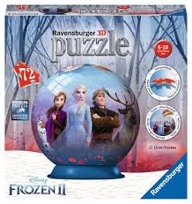 Discover a new dimension with puzzle ball from ravensburger. Ravensburger Frozen 2 3d Jigsaw Puzzle Ball 72 Piece Buy Online At The Nile