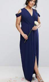 Get the best deals on formal dresses size 18. Asos Plus Size Wedding Navy Blue Long Evening Dress Uk18 Women S Fashion Muslimah Fashion Dresses On Carousell