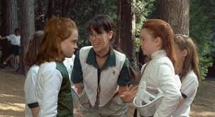 This isn't as big a faux pas as waking up on your air mattress is the middle of a lake because of the cruel ingenuity of your future stepdaughters, but, hey, life comes at you fast. Lindsay Lohan Parent Trap Fencing Scene Fencing Net