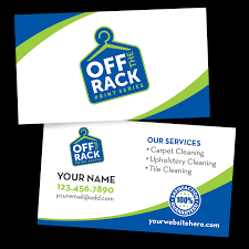 Depending on your business's expenses and cash flow, you should be able to use the different reward systems strategically to maximize the benefit to your bottom line. Off The Rack Carpet Cleaning Business Cards Style 1 Prolific Brand Design