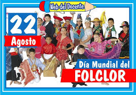 Que usan los niños en la cabeza cuando bailan folklore. 22 De Agosto Dia Mundial Del Folclor Web Del Docente