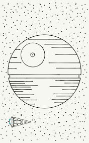 Star Destroyer And Death Star Made With Adobe Photoshop Sketch Deathstar Stardestroyer Sketch Starwars Draw Selfmade Star Doodle Dot Journals Nerdy
