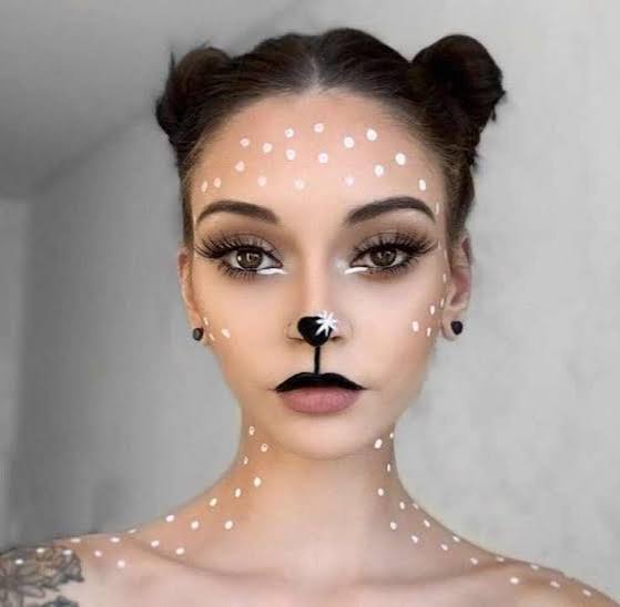 13 STUNNING DEER MAKEUP FOR HALLOWEEN - Anuri's Journey