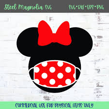 Download Minnie Mouse With Mask Svg Minnie Mask Svg Minnie Mouse Etsy In 2020 Minnie Mouse Minnie Disney Vacation Shirts