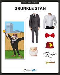 Dress Like Grunkle Stan Costume | Halloween and Cosplay Guides