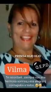 Murió la maestra Vilma Arredondo quien vivía en Miramar y trabajó en la  escuela Nueva Andalucía de Miramar. Paz a su alma... Hijo Hijo seguirá  informando