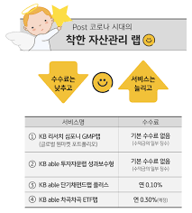 Jul 23, 2021 · kb증권 역시 카카오뱅크, lg에너지솔루션 등 대어급 공모주를 주관하면서 신설했습니다. Kbì¦ê¶Œ ìˆ˜ìˆ˜ë£Œ ë‚®ì¶˜ ì°©í•œ ìžì‚°ê´€ë¦¬ ëž© ì‹œë¦¬ì¦ˆ ì¶œì‹œ