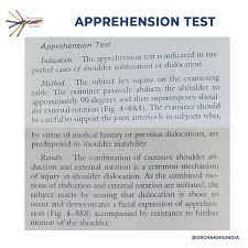 Image result for Shoulder Apprehension Test