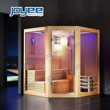 6mm tempered clear front glass and black glass back board 2. China Joyee 2 4 Person Bathroom Spa Sauna Bath Hydro Bath Wet Steam Sauna Room For Sale China Sauna For Sale Steam Sauna