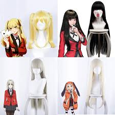 Anime Kakegurui Compulsive Gambler Cosplay Wigs Ririka Momobami Runa Yomozuki Mary Saotome Yumeko Jabami Cosplay Synthetic Wigs A843 My name is yumeko jabami and i am a new transfer student in hyakkaou private academy. anime kakegurui compulsive gambler