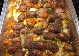 Check out these chicken sausage recipe ideas for your next family dinner or work lunch premio italian chicken sausage with cheese & garlic, of course! Easiest Way To Make Yummy Roasted Chicken Thighs With Hot Italian Sausage Recipes