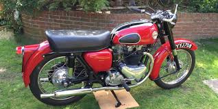 Image result for Red 1958 Motorcycle