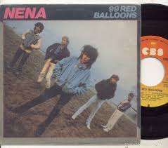 99 red balloons, 99 luftballons, leuchtturm. Nena 99 Red Balloons Single 45 Rpm Cbs Sp Sold Through Direct Sale 58249860