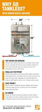 Tankless Water Heaters Will Help You Save Space And Money Unlike Traditional Water Heaters Gas Or Electric Tan Tankless Water Heater Water Heater Home Repair
