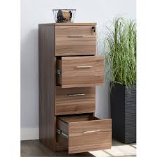The solid quarter sawn tiger oak four drawer file cabinet features recessed paneled sides and deep drawers that measure 12 wide x 10.38 high. 100 Collection Four Drawer File Cabinet Walnut Collectic Home