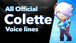 Every brawlers attack sound voice lines super activated brawl stars sound effects. Colette Voice Lines Brawl Stars Youtube