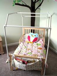 10 ways to get the canopy look without buying a new bed. How To Turn A Bed Into A Canopy Bed Using Pvc Pipes Shelterness Canopy Bed Diy Toddler Bed Tent Diy Canopy
