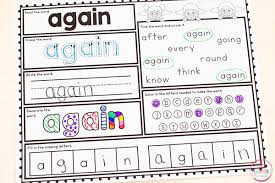 Maybe you would like to learn more about one of these? Free Printable First Grade Sight Word Worksheets