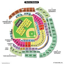Decor Breathtaking Marlins Park Seating Chart For All