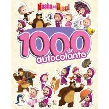 Din păcate este în rusă, iar foarte multă lume. Cartea Cu 1000 De Autocolante Masha Si Ursul Editura Litera Noriel