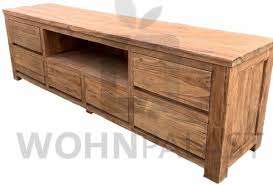 210cm hoch, 160cm breit, 40/50cm tie. Tv Schrank Recyceltem Teakholz Fernsehmobel By Wohnpalast De