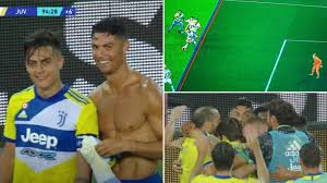 The rippling physique we see today is a marked transformation from the skinny teenager that arrived at manchester united from sporting back in 2003. Cristiano Ronaldo S 95th Minute Winner Was Disallowed By Var
