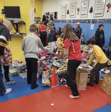 Mastery Martial Arts donates 1,200 toys to children in need