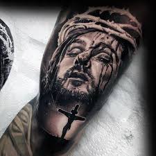 Jesus growing up (lukas 2:40;2:52). Jesus Tattoo Arm Novocom Top