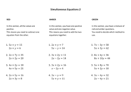 Read clues and use process of elimination to find out the correct answer among this group of pets. Simultaneous Equations By Elimination Worksheets Teaching Resources