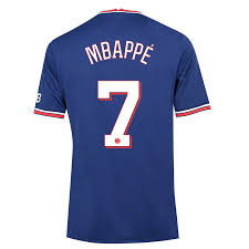 Table of contents add official print. Mbappe 7 Psg Home Jersey 2021 22 Nike Cv7903 411 Mbappe Amstadion Com