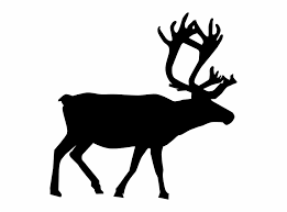 The image is transparent png format with a resolution of 6337x3579 pixels, suitable for design use and personal projects. Silhouette Reindeer Clipart Transparent Png Download 46856 Vippng