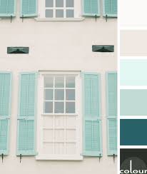 Tranquil Vision Concepts And Colorways Duck Egg Blue Colour Palette Green Shutters Beige Color Palette
