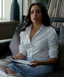 Before meghan markle and prince harry, there was rachel zane and mike ross. Burberry Prorsum Light Blue Floral Lace Skirt Meghan Maven