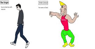 Cheems refers to a comparison format in which representatives of the same group from two historical eras are presented as swole doge and cheems and are compared to each other, similar to virgin vs. Create Comics Meme Chad Meme Virgin Chad The Chad Comics Meme Arsenal Com