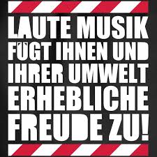 Laute Musik Freude Party Spruch Festival Feiern Sac De Sport Leger Baller Teile Shop Geile Fun Spruche