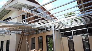 Trend 10 dinding kalsiboard rangka baja ringan paling baru. Rumah Baja Ringan Dan Dinding Kalsiboard Part 2 Youtube