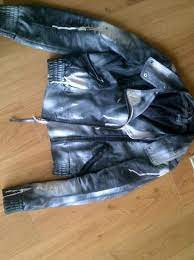 Spray Painted An Old Leather Jacket Punk Outfits Fabric Spray Paint Fabric Spray