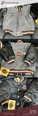 Toddler Harley Davidson Reversible Jacket Size 3t Toddler Jacket Harley Davidson Jacket Reversible Jackets