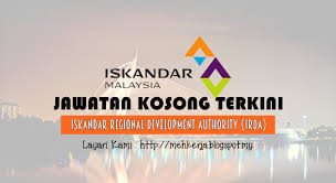 Jawatan Kosong Di Iskandar Regional Development Authority Irda 13 Aug 2016 Investment Services Facilitation Secretarial Services
