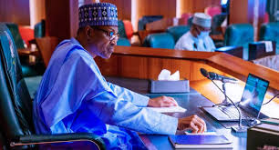 President Buhari Swears In NPC, ICPC Commissioners