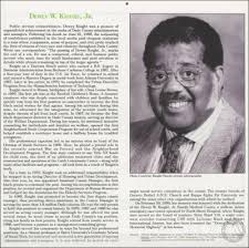 Knight, Dewey W., Jr. AT&T Miami-Dade County African-American History  Calendar, 1997/1998.