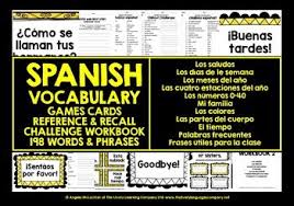 Pin On Spanish For Children