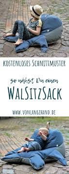 Der sitzsack wal von bruni ist nicht nur ein gemütliches sitzmöbel für kinder, nein er ist auch ein supertolles spielzeug. Sitzsack Wal Schnittmuster Snaply Magazin Von Lange Hand Shop Von Lange Hand Shop