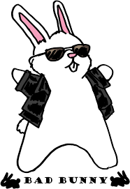 This makes it suitable for many types of projects. Download Bad Bunny Png Bad Bunny Art Full Size Png Image Pngkit