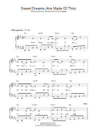 Maybe you would like to learn more about one of these? Sweet Dreams Are Made Of This Sheet Music Eurythmics Piano Vocal Guitar Sheet Music Sheet Music Direct Guitar Sheet Music