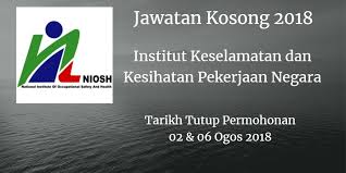 Institut Keselamatan Dan Kesihatan Pekerjaan Negara Jawatan Kosong Niosh 02 06 Ogos 2018 Institut Keselamatan Dan Kesihatan Pekerjaan Negara Niosh Lockscreen