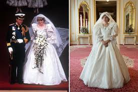 But her wedding dress — oh, her wedding dress — was straight. The Expert Secrets Behind Princess Diana S Look On The Crown