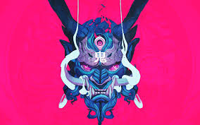 Only the best hd background pictures. 341233 Oni Mask Demon Digital Art 4k Wallpaper Mocah Hd Wallpapers